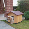 Cuccia per cani in legno da esterno Ferplast Domus medium  