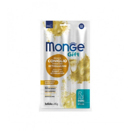 Monge Gift Sticks Coniglio 45 g
