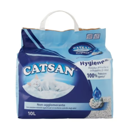 Catsan Hygiene Plus Lettiera 10 LT