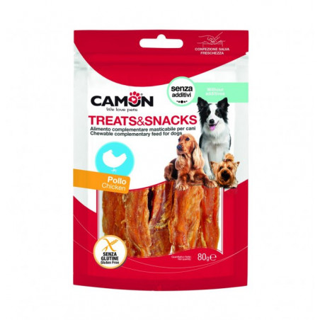 Camon Snack per Cani Soft Strips al Pollo 80g