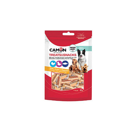 CAMON SNACK DOG INVOLTINI POLLO/PESCE  (100g) 