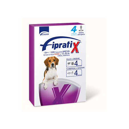 Fipratix spot-on per cani di taglia media 10 - 20 kg  