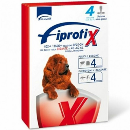 Fipratix spot-on per cani Formevet spot-on 4 pipette da 6,60 ml