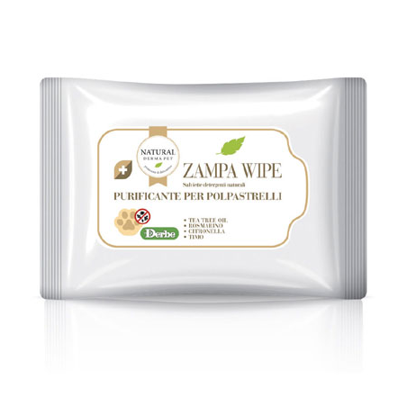 Natural Derma Pet Salviette Zampawipe