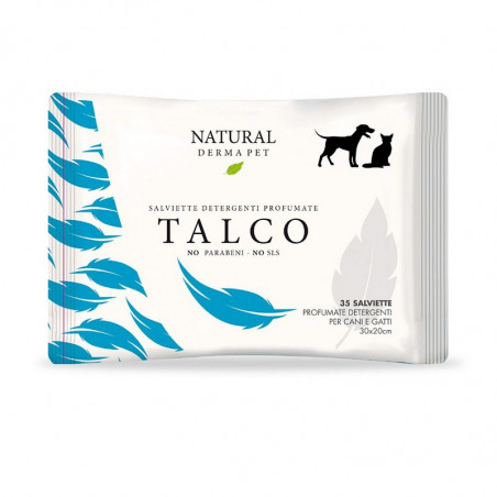 Natural Derma Pet - Salviette Talco - 35 salviette