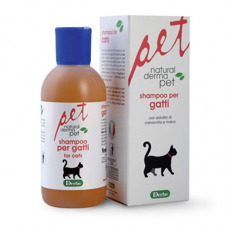 Derbe - Natural Derma Pet Shampoo Per Gatti 200ml