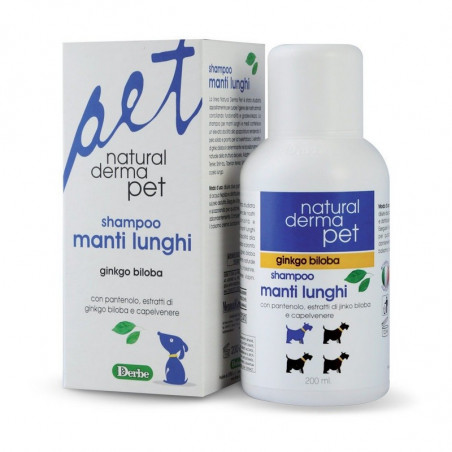 Derbe - Natural Derma Pet Shampoo Manti Lunghi 200ml