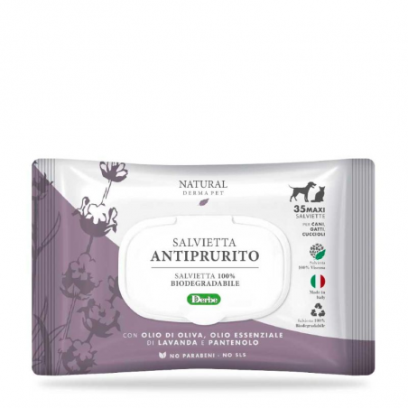 Salvietta Antiprurito - Olivo e Pantenolo 