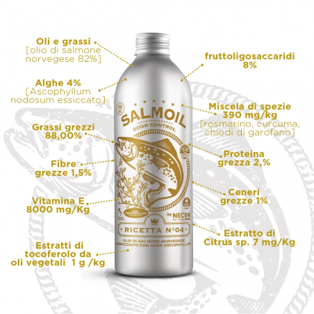 SALMOIL 250 ML N 4 ODOR CONTROLL 