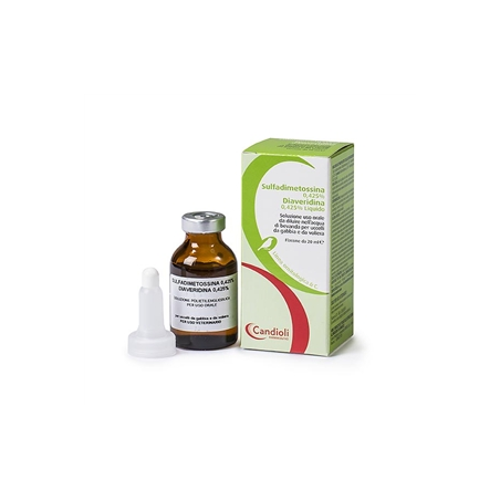  CANDIOLI SULFADIMETOSSINA E DIAVERIDINA 20 ML