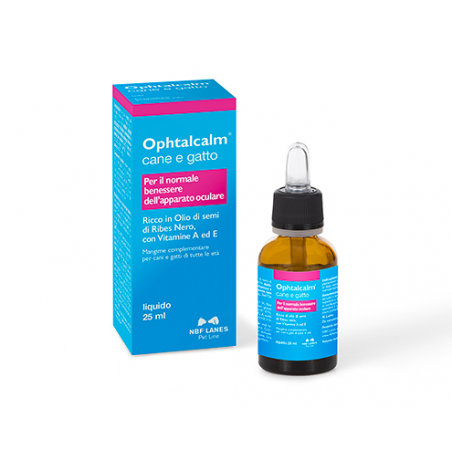 NBF OPHTALCALM CANE GATTO LIQUIDO 25 ML