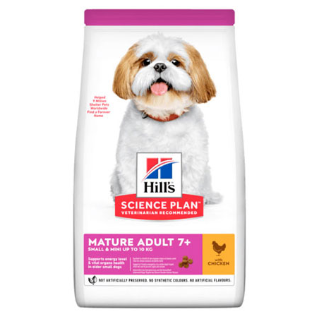 HILL'S DOG MATURE ADULT MINI 7 + DA 1,5 KG