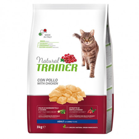 NATURAL TRAINER CON POLLO FRESCO 3 KG  