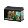 ACQUARIO CAPRI 50 NERO CON LED - 52 x 27 x H 36 CM, 40 L - FERPLAST