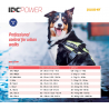 JULIUS K9 IDC POWERHARNESS PETTORINA ACQUAMARINA BABY2 CM 33-45, KG 2-5