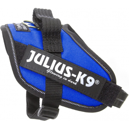 JULIUS K9 POWERHARNESS PETTORINA BLU MINI 49-67 CM 7-15 KG