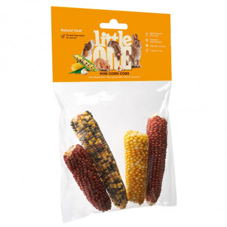 Little One - Mini Pannocchie - snack per roditori - 130gr