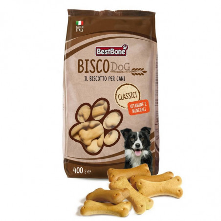Bestbone - Biscodog Classici alla Vaniglia con vitamine e minerali - 400gr