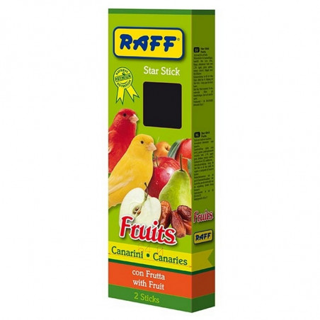 RAFF - Star Stick Fruits per Canarini (2 stick) - 60gr