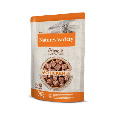 NATURE'S VARIETY ORIGINAL ADULT POLLO E OCA 70 GR