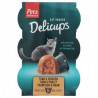 Pets Unlimited - Delicups Dolcetti per gatti con tonno e pollo - 6x22g