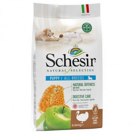 Schesir dog Natural Selection Puppy All Breeds con Tacchino 2,24Kg