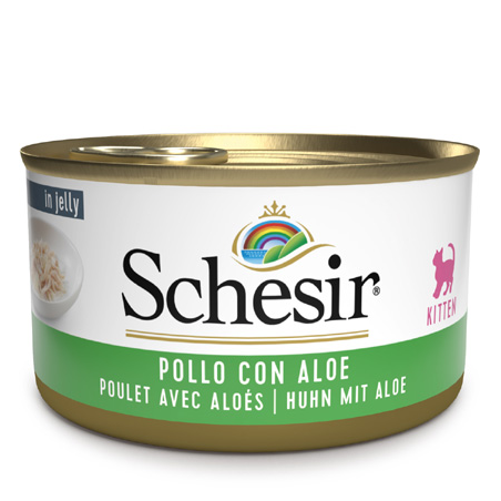 Schesir cat Kitten Pollo e Aloe 85 gr