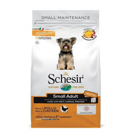 Schesir dog Dry Line Small Mantenimento con Pollo 2Kg