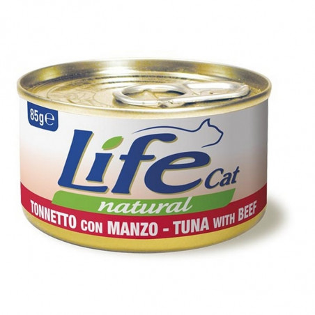 Life Cat Natural Tonnetto con Manzo - 85gr