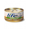 Life Pet Care - Life Cat Natural Tonno con Formaggio - 85gr