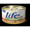 Life Pet Care - Life Cat Natural Tonno con Formaggio - 85gr