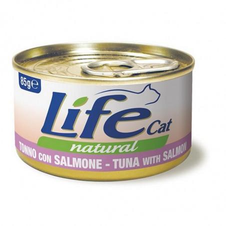Life Cat Natural Tonno con Salmone - 85gr