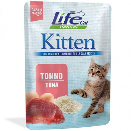 Life Pet Care - Life Cat Natural Kitten Tonno - 70gr
