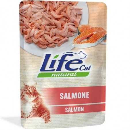 Life Pet Care - Life Cat Natural Adult Salmone - 70gr