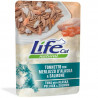 Life Pet Care - Life Cat Natural Adult Tonnetto con Merluzzo Alaska e Salmone - 70gr