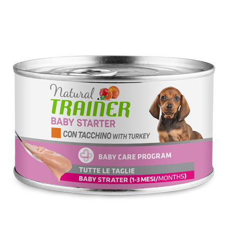 NATURAL TRAINER BABY STARTER CON TACCHINO 140 GR