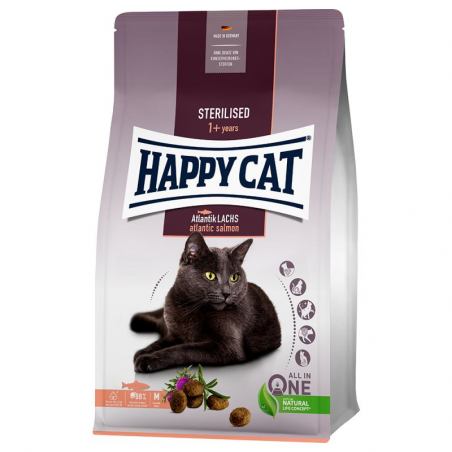 HAPPY CAT STERIL.SALMONE 1,3 KG