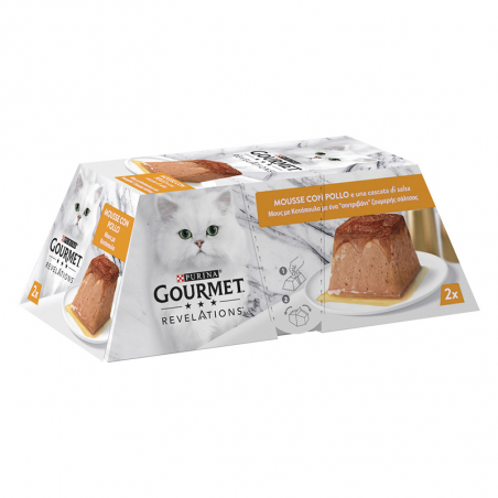 GOURMET REVELATIONS MOUSSE POLLO 2*57GR.