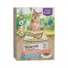 STUZZY CAT SFILACCETTI STERILIZED SALMON E MERLUZZO 12 X 85 GR