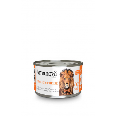 AMANOVA CAT POLLO E FORMAGGIO 70 GR.