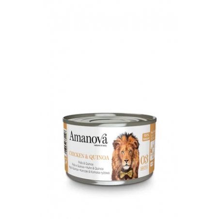 AMANOVA CAT POLLO E QUINOA 70 GR.