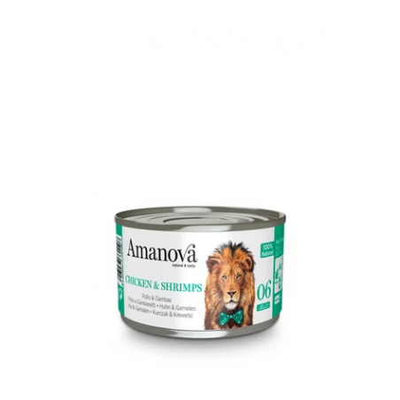 AMANOVA CAT POLLO E GAMBERETTI 70 GR.