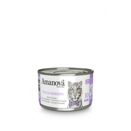 AMANOVA CAT TONNO E GAMBERETTI 70 GR.