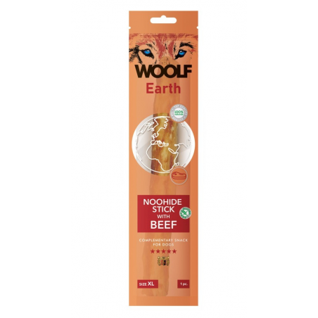WOOLF EARTH NOOHIDE STICK WITH BEEF 85GR