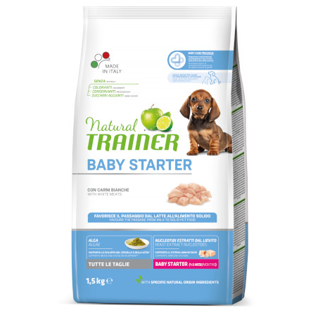 Trainer Natural Baby Starter con Carni Bianche - 1,5Kg