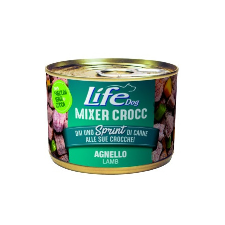 LIFE DOG MIXER CROCC AGNELLO 150 GR.