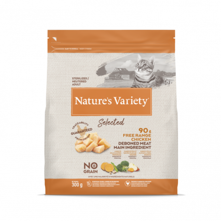 Nature's Variety Sterilized Selected con Pollo 300 gr per Gatto