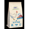 LIFECAT NATURAL SECCO KITTEN SALMONE 400 GR