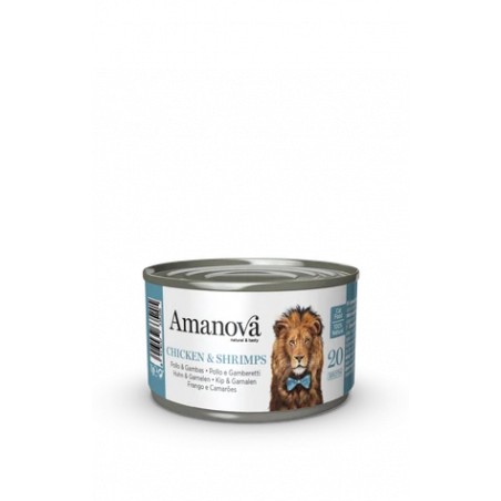 AMANOVA CAT POLLO E GAMBERETTI 70 GR.