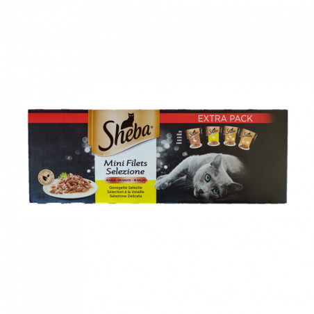 Sheba Mini Filets Selezione in salsa multipack 40 x 85g